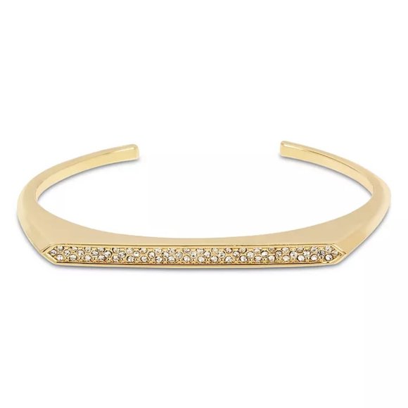 New ALLSAINTS Pavé Open Cuff Bracelet - Picture 8 of 8